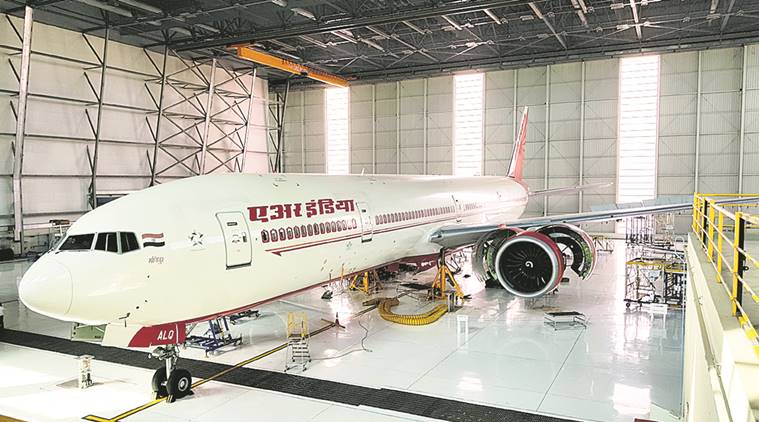 Air India Hangar - Industrial scaffolding project in Nagpur
