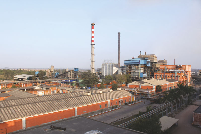 Orient Paper Mill - Industrial scaffolding project in Amlai
