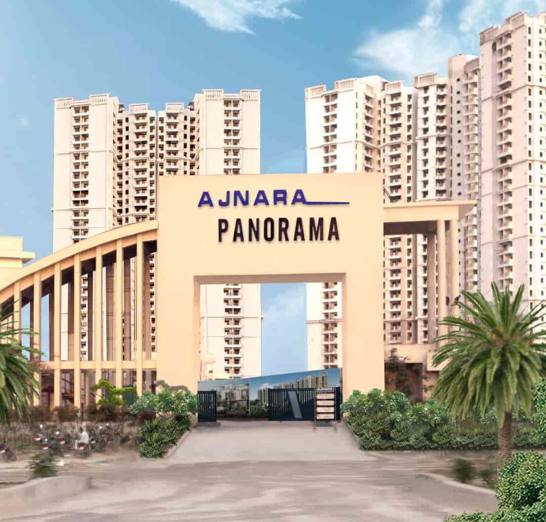 Ajnara Panorama - Residential Tower scaffolding project in Greater Noida