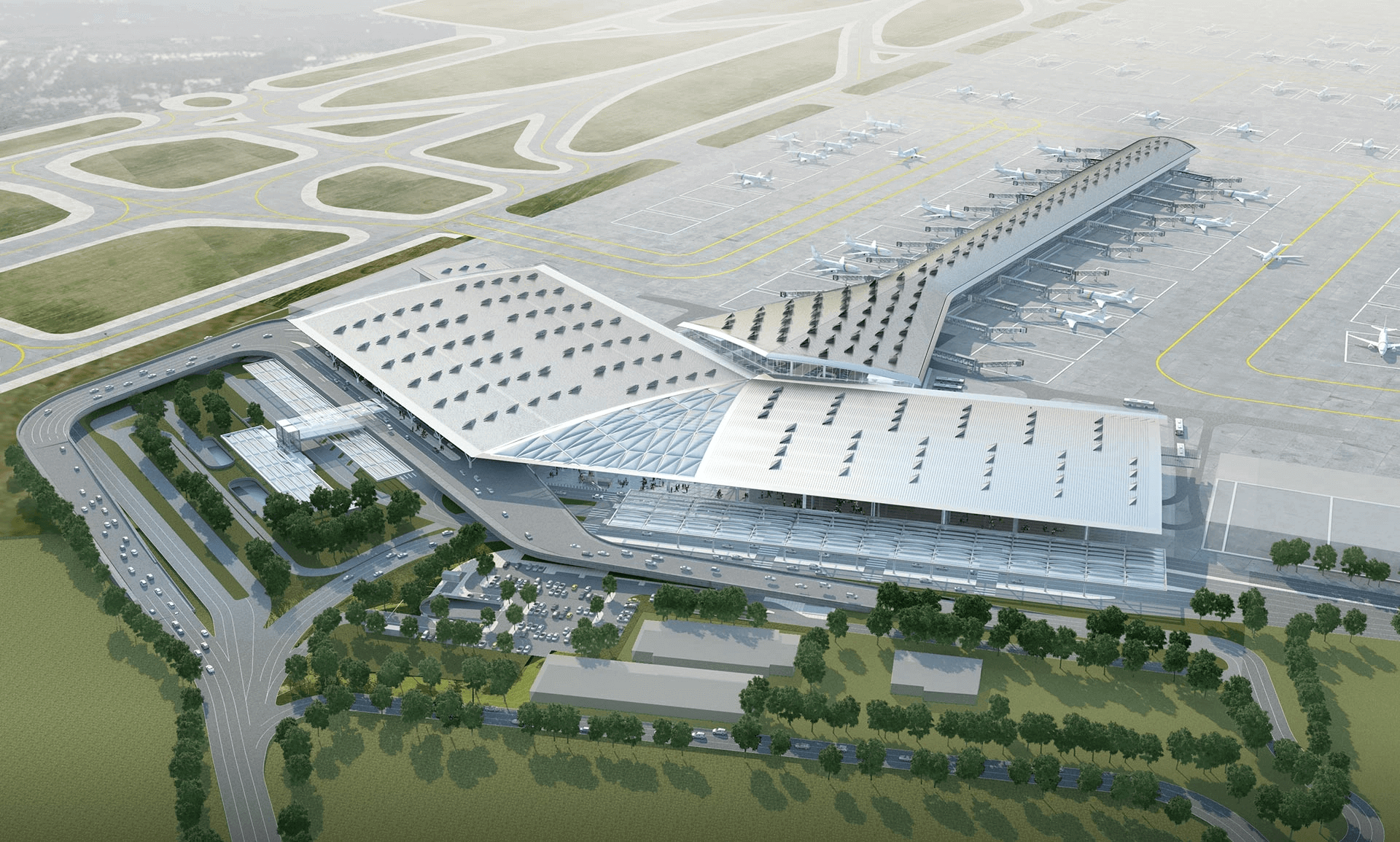 DIAL Phase 3A Expansion - Infrastructure scaffolding project in Delhi Airport